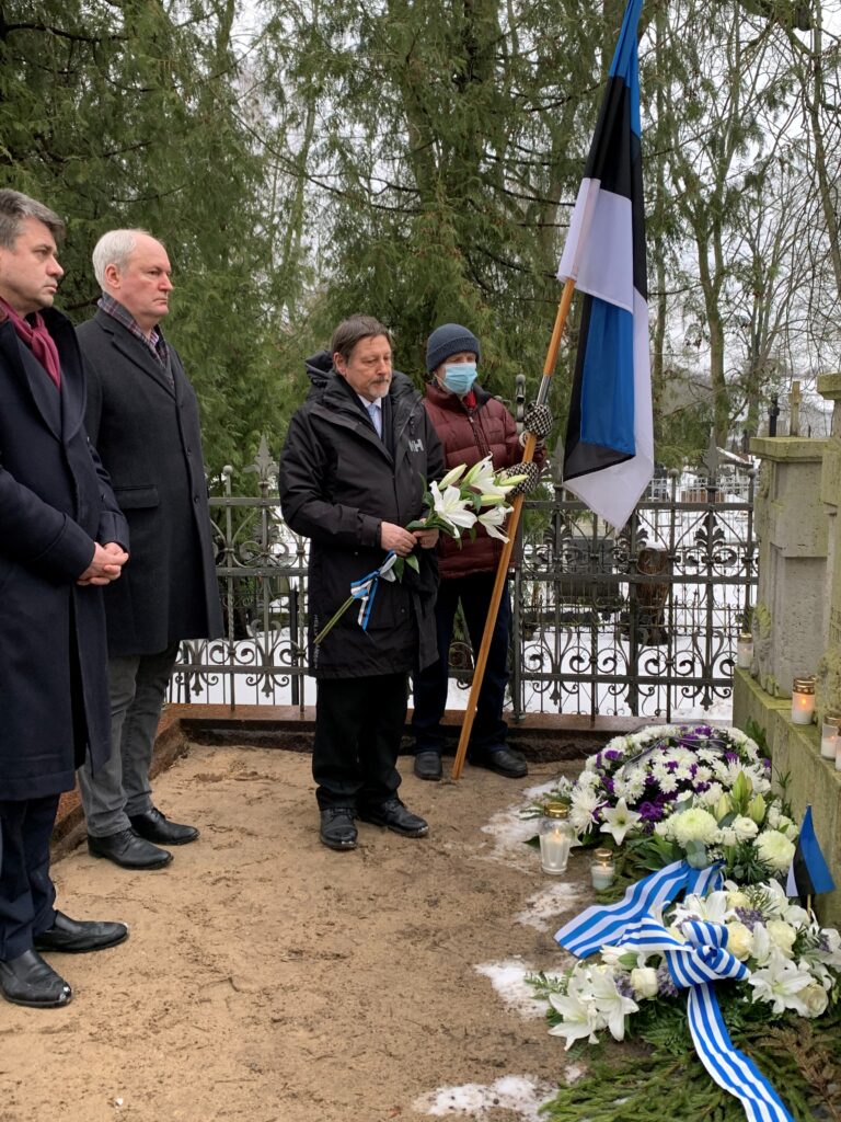 Mälestustseremoonia Tallinna Siselinna kalmistul